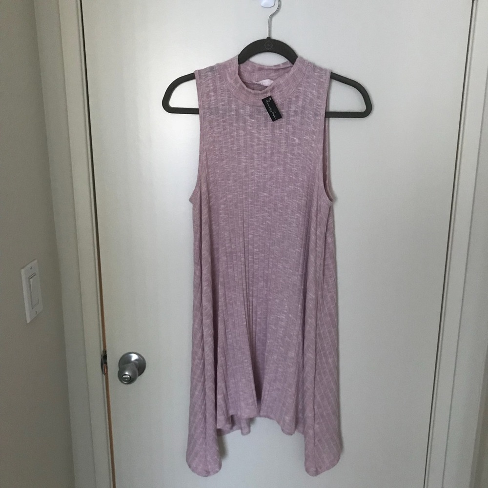Cute light pink dress from Lucca boutique.